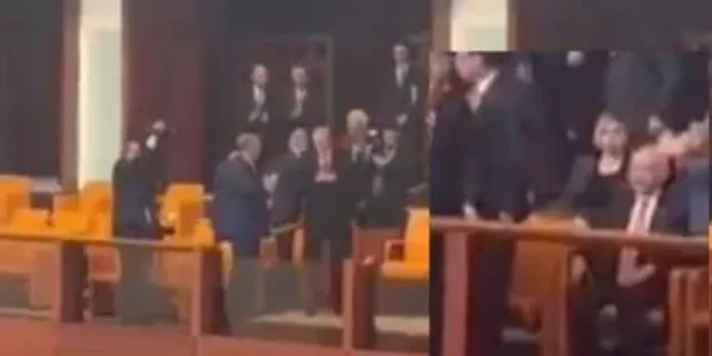 Erdoğan TBMM'ye geldi, Kılıçdaroğlu ayağa kalkmadı