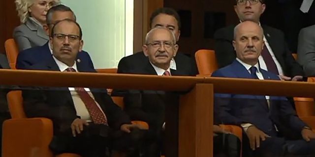 Kemal Kılıçdaroğlu TBMM'de yemin törenini locadan izledi