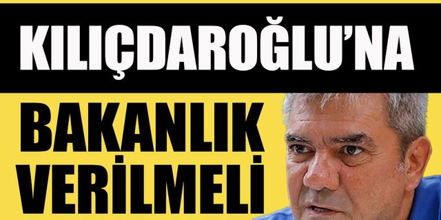 Yılmaz Özdil çağrı yaptı: Bir bakanlık da Kılıçdaroğlu’na verilmeli