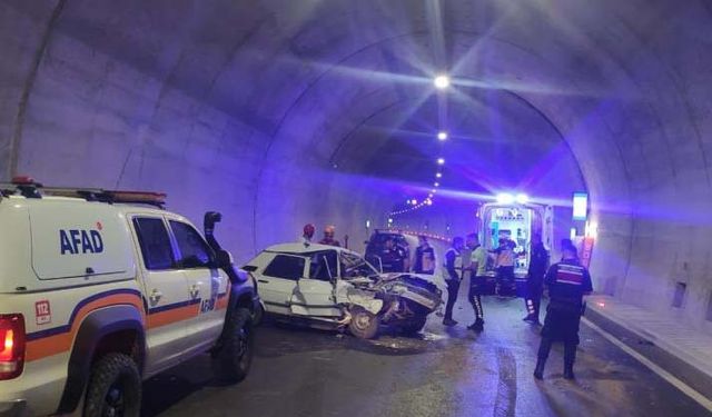 AFAD tatbikatı sırasında Troya tünelinde kaza