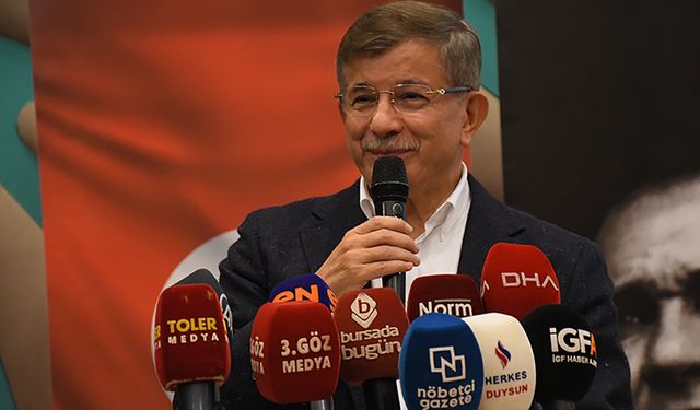 Ahmet Davutoğlu'ndan AK Parti'ye ittifak mesajı