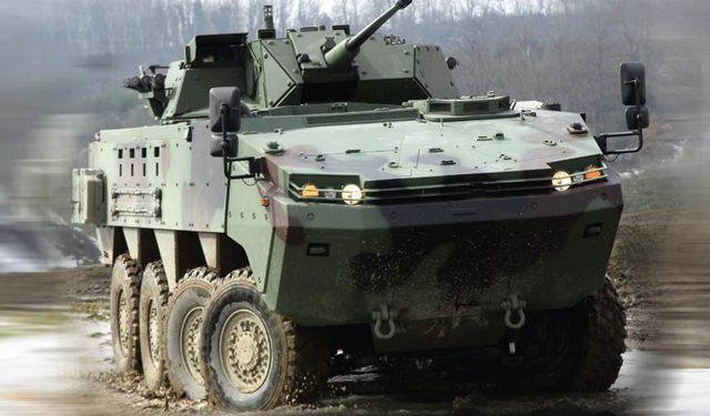 ARMA 8x8 zırhlısı TSK'nın envanterine girdi