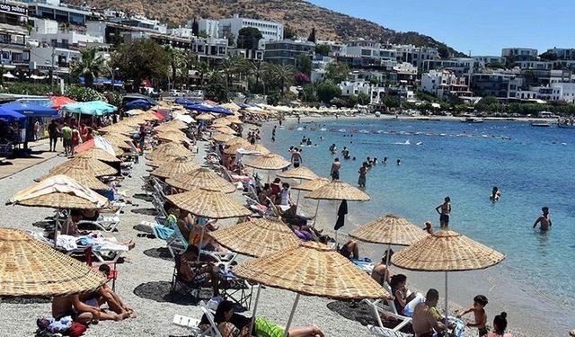 Bodrum 1.5 milyona yakın yabancı turisti ağırladı