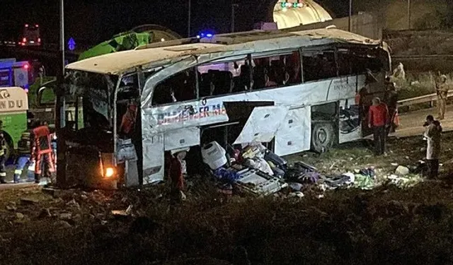 Mersin otobüs kazasında yaralanan 31 kişiden 15'i taburcu oldu