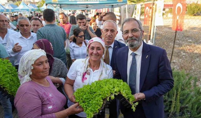 Beş yılda 7.5 milyon fide dağıtılan Tarsus yeşile büründü