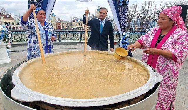 Nevruz Bayramı ve sümelek tatlısı geleneği yüzyıllardır Özbekistan'da yaşatılıyor