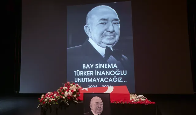 'Bay Sinema'ya veda: Türker İnanoğlu için tören düzenlendi