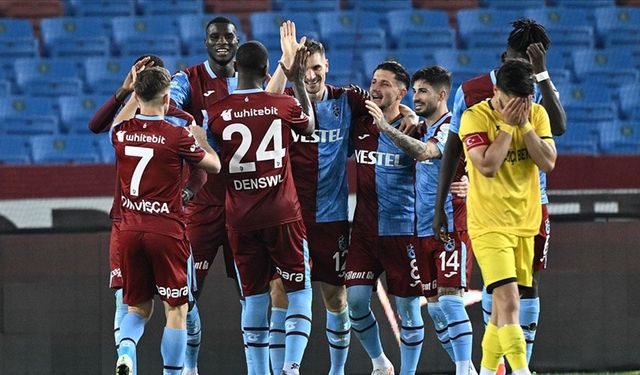 Trabzonspor, ligde üçüncü sıradaki yerini koruma peşinde