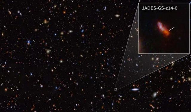 James Webb Teleskobu bilinen en uzak galaksiyi yakaladı-İzle