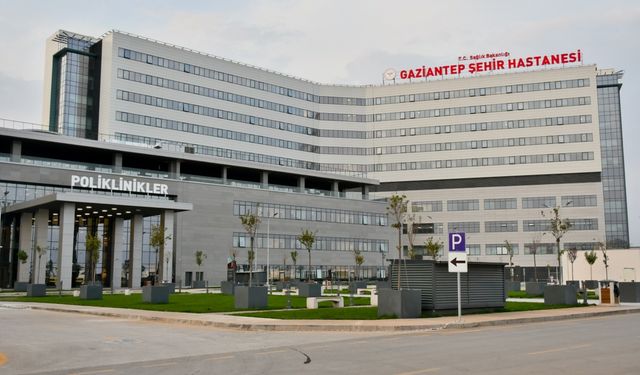 Gaziantep Şehir Hastanesinde yaklaşık 2 milyon hasta muayene edildi