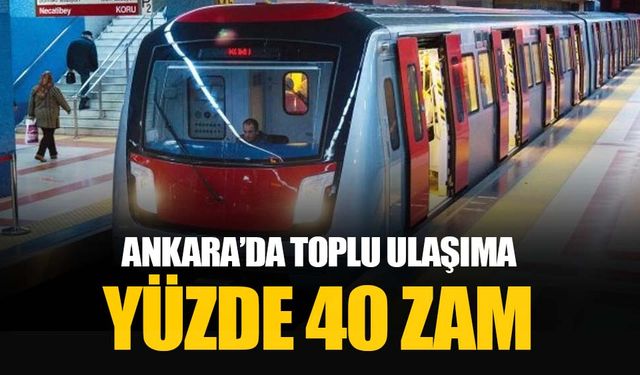 Başkentte toplu taşıma ücretine zam: Ankara'daki ulaşım zammı 1 Ağustos'tan itibaren geçerli olacak