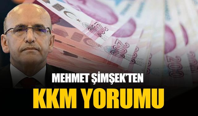 Bakan Mehmet Şimşek'ten KKM açıklaması: Türk Lirası'na güven arttı