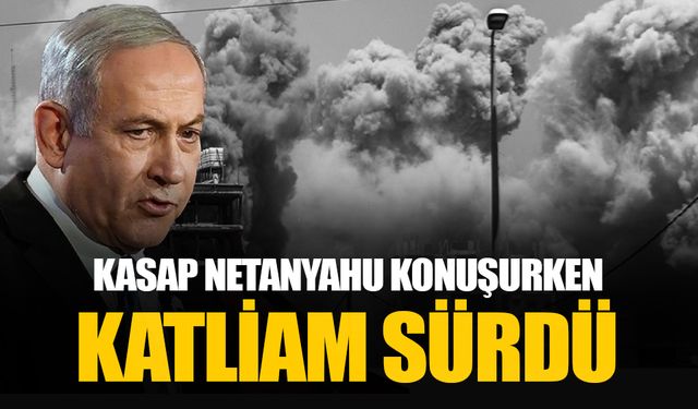 Netanyahu'nun ABD Kongresi'nde alkışlandığı gün, İsrail Gazze'de 60 noktayı vurdu