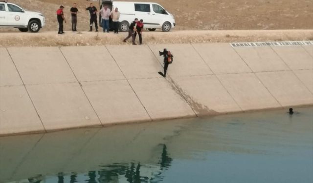 Şanlıurfa'da sulama kanalına giren çocuk kayboldu