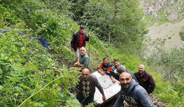 Fatih’in Rizeli torunları: Su deposunu çekerek götürdüler