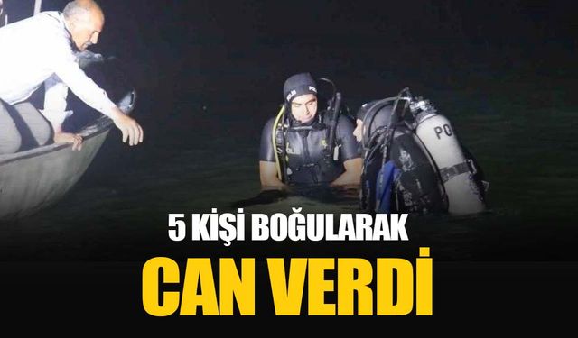 Muş'ta pikniğe giden aileden 5 kişi baraj gölünde boğularak öldü