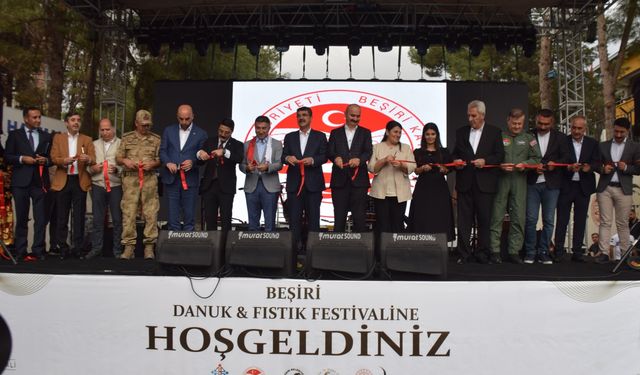 Batman'da "2. Danuk ve Fıstık Festivali" düzenlendi