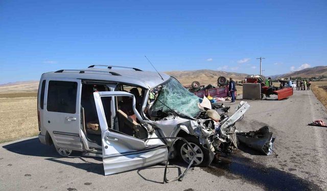 Muş’ta zincirleme trafik kazası: 10 yaralı