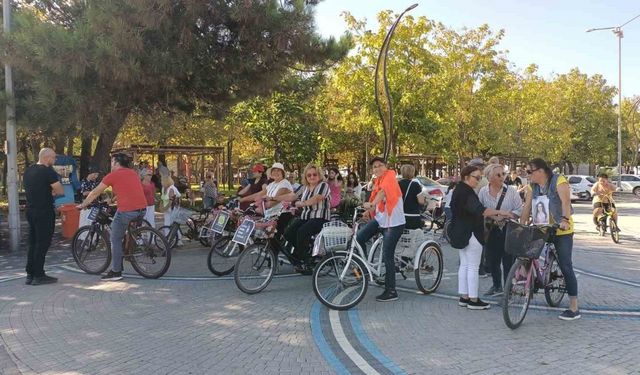 "Narin’ler Ölmesin, Çocuklar Yaşasın" temalı bisiklet turu Filyos’ta  düzenlendi