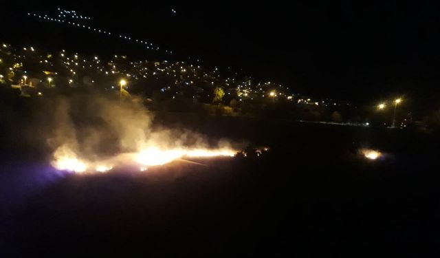 Kozan'da otluk alanda çıkan yangın söndürüldü