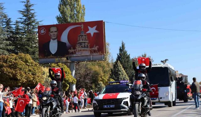 Cumhuriyetin 101’inci yılı Eskişehir’de coşkuyla kutlandı