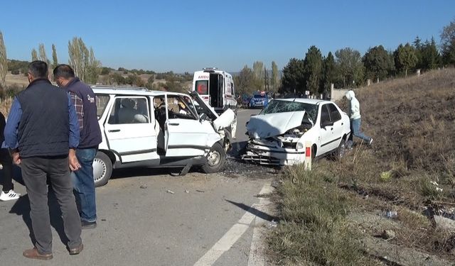 Tavşanlı’da trafik kazası 4 yaralı