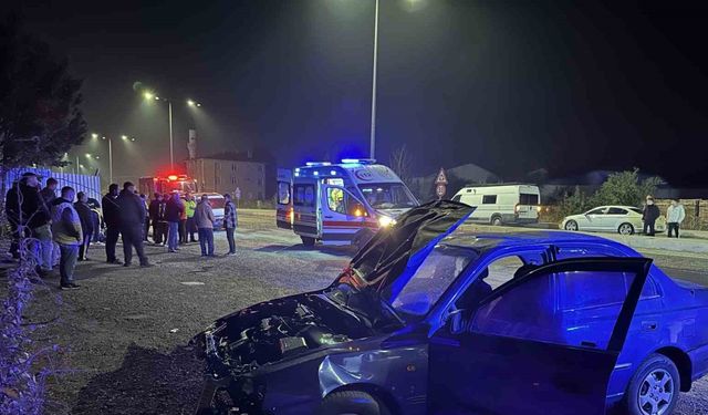 Tekirdağ Muratlı'daki feci kazada 1’i ağır 5 kişi yaralandı