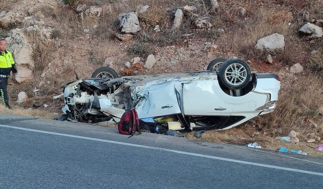 Akseki'de trafik kazası: 4 yaralı