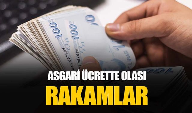 Asgari ücrette olası rakamlar: Yeni yılda asgari ücret ne kadar olacak?