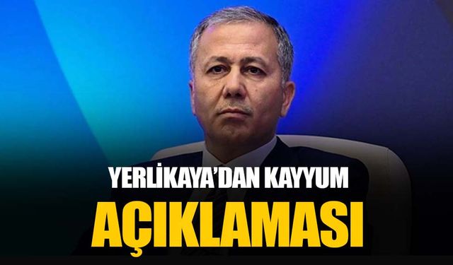 Bakan Yerlikaya gergin anların yaşandığı Meclis’te "kayyum" açıklaması yaptı