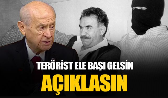 Devlet Bahçeli Öcalan çağrısını yineledi: Sözümün arkasındayım terörist ele başı gelsin terörün bittiğini açıklasın