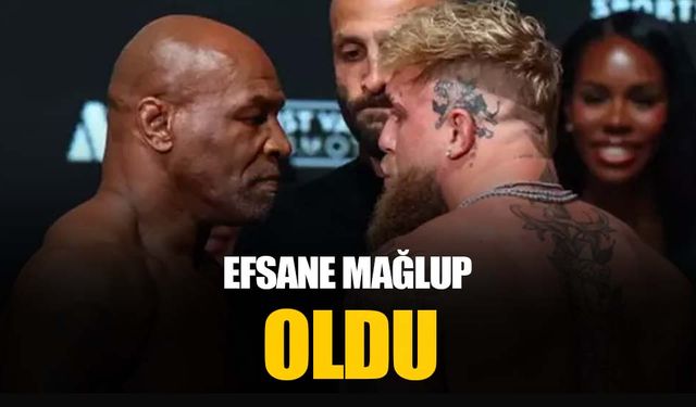 58 yaşındaki efsane boksör Mike Tyson mağlup oldu: Jake Paul böyle yendi