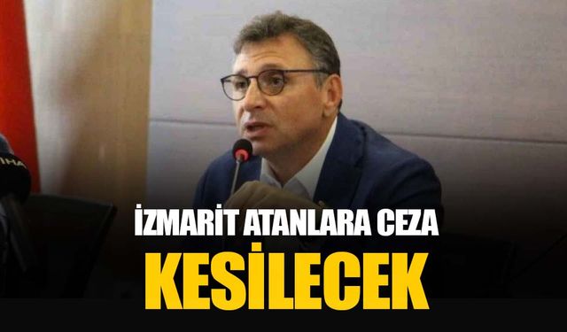 Yerlere izmarit atanlara ceza kesilecek: Başkan uygulamayı böyle anlattı