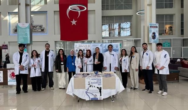 Kolon kanseri farkındalık etkinliği gerçekleştirildi