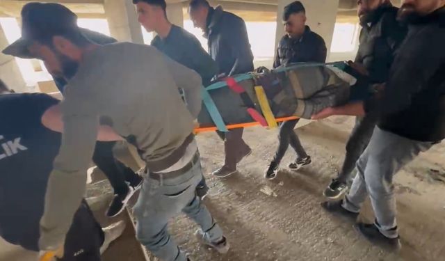 Mardin Nusaybin'de inşaattan düşen işçi ağır yaralandı