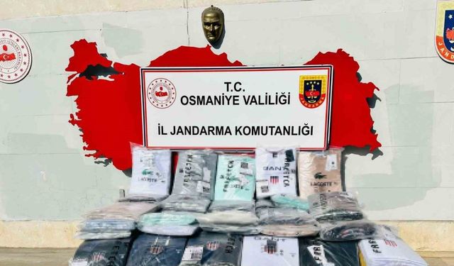 Osmaniye’de piyasa değeri 1 milyon lira olan sahte ürün yakalandı
