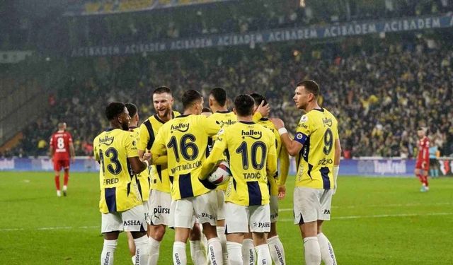 Fenerbahçe 6. kez geriden gelerek kazandı: Gaziantep'i 3-1 yendi