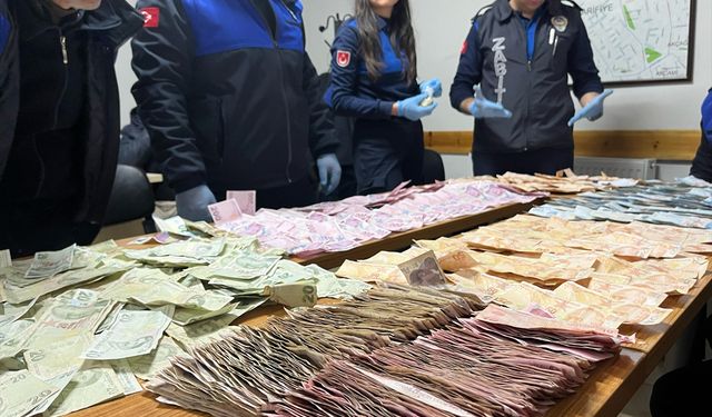 Dilencilerin üzerinden 42 bin TL çıktı