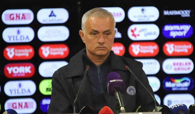 Jose Mourinho: Maçları taraftar gibi düşünemem