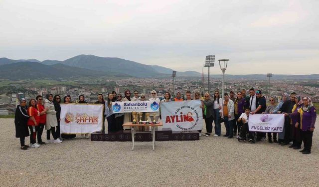 Özel çocuk anneleri bocce sahasında buluştu