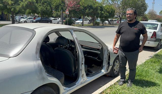 Adana'da gazeteciye ait otomobilin kapılarını çalan şahıs tutuklandı
