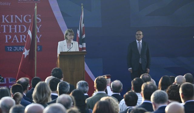 Ankara'da, İngiltere Kralı Charles'ın yaş günü resepsiyonla kutlandı