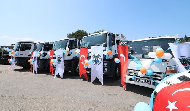Dilovası’nın yeni araçları tanıtıldı