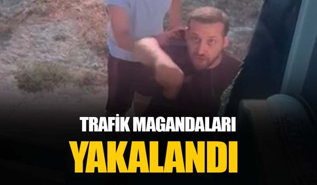 Didim Akbük'te sürücüsüyle trafikte tartıştıkları tur otobüsünü taşlayanlar yakalandı: Aydın Valiliği açıklama yaptı