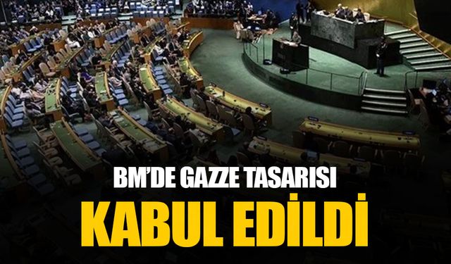 BM Genel Kurulu, Gazze’de derhal ateşkes talep eden karar tasarısını kabul etti