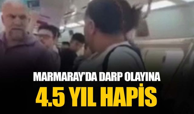 Marmaray’da çocuklarının yanında babayı darp eden zanlıya 4,5 yıl hapis talebi