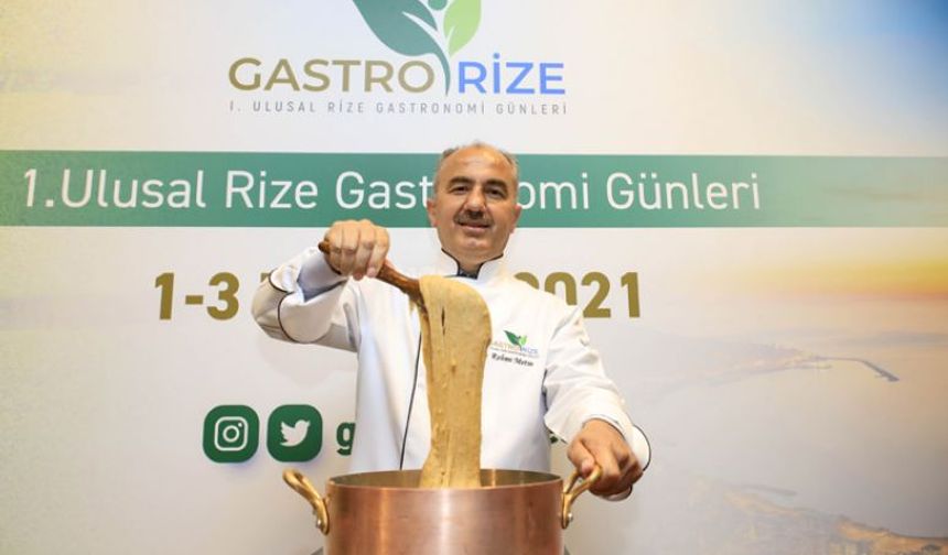 Gastronomi sektörünün kalbi Rize’de atacak