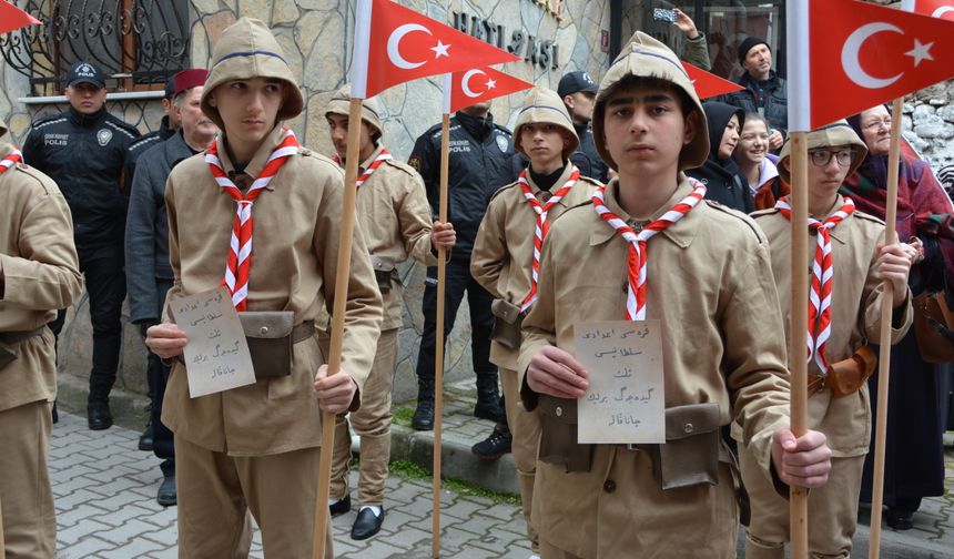 Temsili "Keşşaf Birliği Uğurlama Töreni"