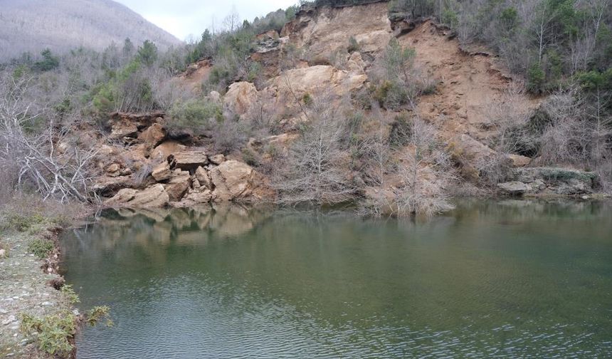 Deprem Amanos Dağları'nda doğal göletler oluşturdu