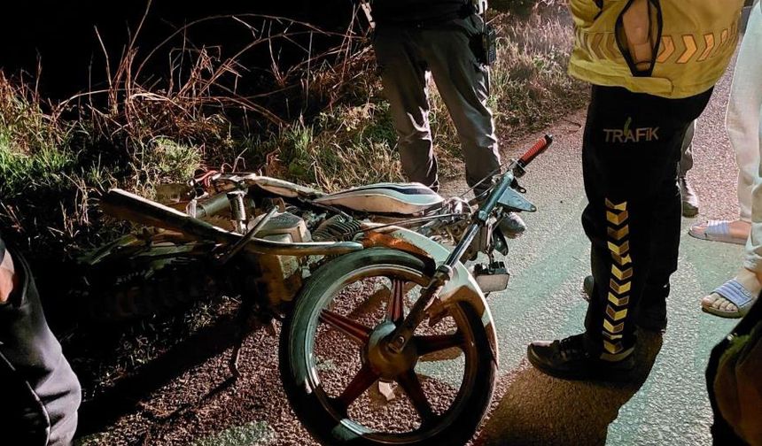 Sakarya Akyazı'da yaralamalı motosiklet kazası